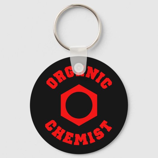 Organic Chemist Sleutelhanger (Voorkant)