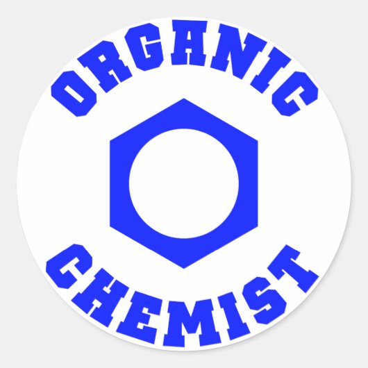 Organic Chemist Sticker (Voorkant)