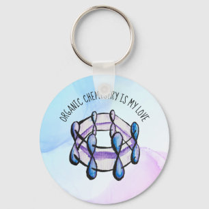 Organic Chemistry Love Molecule Student Teacher Sleutelhanger