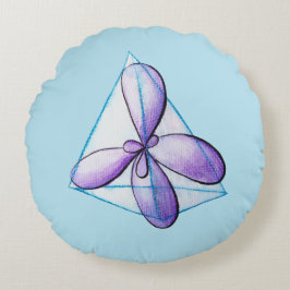 Organic Chemistry Molecule Science Geek Rond Kussen