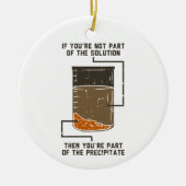 Organic Chemistry Science Teacher Funny Geek Keramisch Ornament (Voorkant)