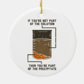 Organic Chemistry Science Teacher Funny Geek Keramisch Ornament (Achterkant)