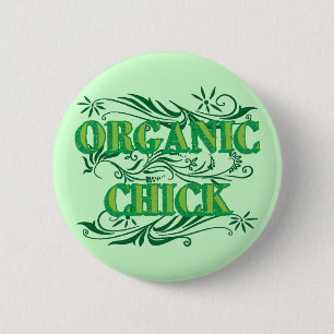 Organic Chick Ronde Button 5,7 Cm