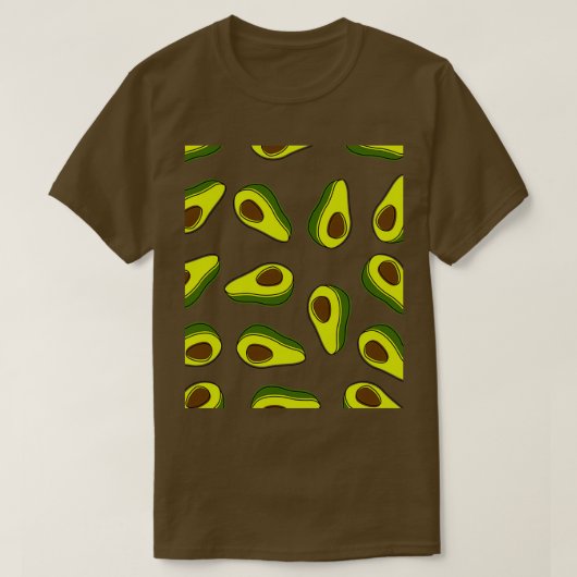 Organic Design Avocado T-shirt (Design voorkant)