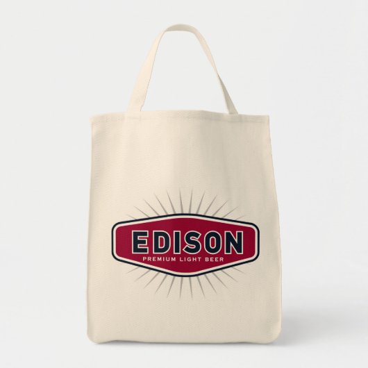 Organic Edison Shopper Tote Bag (Voorkant)