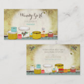 Organic Facials Afsprakenkaartje (Voorkant / Achterkant)