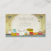 Organic Facials Afsprakenkaartje (Achterkant)