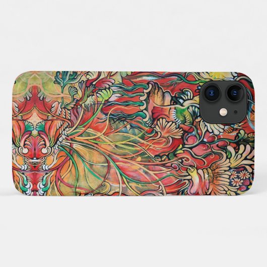 Organic Fiction Iphone case (Achterkant (horizontaal))