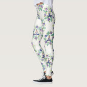 Organic Floral Mandalas Seamless Pattern Leggings (Links)