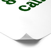 Organic Food - je grootouders noemden het "food" Poster (Hoek)