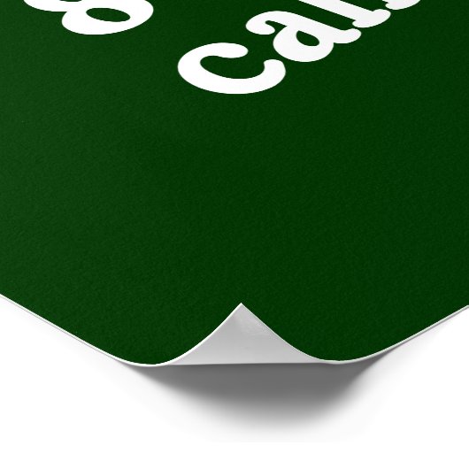 Organic Food - je grootouders noemden het "food" Poster (Hoek)