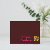 Organic Gardener - Calla Lilies Briefkaart (Staand voorkant)