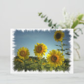 Organic Gardening Invitation Kaart (Staand voorkant)