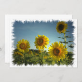 Organic Gardening Invitation Kaart (Voorkant / Achterkant)