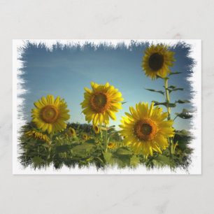 Organic Gardening Invitation Kaart