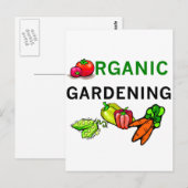 Organic Gardening T-shirts en Gifts Briefkaart (Voorkant / Achterkant)