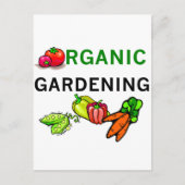 Organic Gardening T-shirts en Gifts Briefkaart (Voorkant)