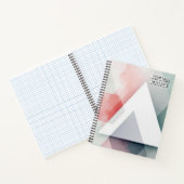 Organic Geometry Fusion | Watercolour & Geometric Notitieboek (Binnen)