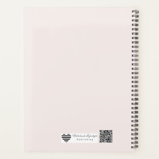 Organic Geometry Fusion | Watercolour Planner (Achterkant)