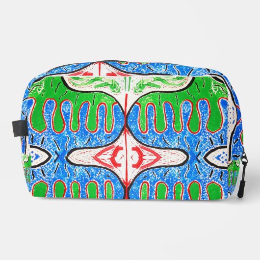 "Organic Geometry" Travel Pouch Toilettasje (Voorkant)