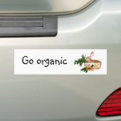 organic Go Bumpersticker (Op auto)