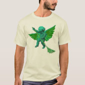 Organic Green Angel T-Shirt (Voorkant)