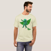 Organic Green Angel T-Shirt (Voorkant volledig)