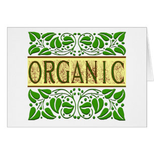 Organic Green Slogan