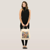Organic Grocery Canvas tas (Voorkant (model))