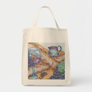 Organic Grocery Canvas tas