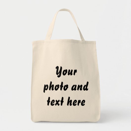 Organic Grocery Tas (Voorkant)