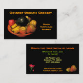 Organic Grocery Visitekaartje (Voorkant / Achterkant)