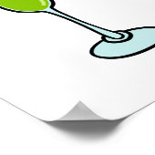 Organic Hand-Drawn Margarita Art Poster (Hoek)