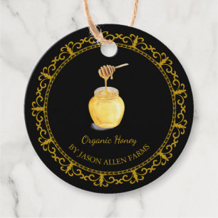  Organic Honey Hang Label