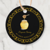  Organic Honey Hang Label (Voorkant)