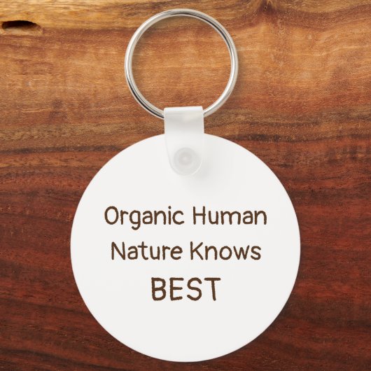 Organic Human Sleutelhanger (Voorkant)
