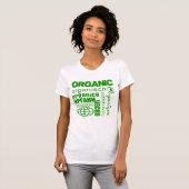 Organic in many Languages Shirt (Voorkant volledig)
