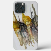 Organic Leaves Hoesje-Mate iPhone Case (Achterkant)