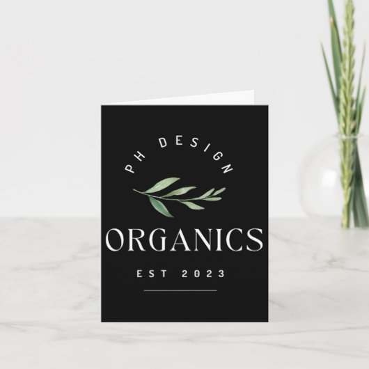 Organic Life Apparel Premium Kaart (Voorkant)
