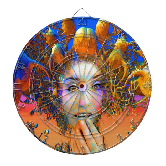 Organic Medusa Dartbord (Voorkant)