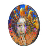 Organic Medusa Dartbord (Voorkant Rechts)