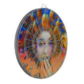 Organic Medusa Dartbord (Voorkant Links)