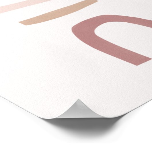 Organic Minimalist Abstract Collage Poster (Hoek)