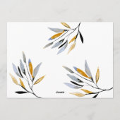 Organic Natural Merriest-kerstfotokaart Feestdagenkaart (Achterkant)