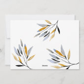 Organic Natural Merriest-kerstfotokaart Feestdagenkaart (Achterkant)