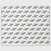 Organic Natural Merriest Kerstmis Cadeaupapier (Vlak)