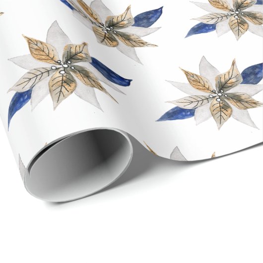 Organic Natural Merriest Kerstmis Cadeaupapier (Rol Hoek)