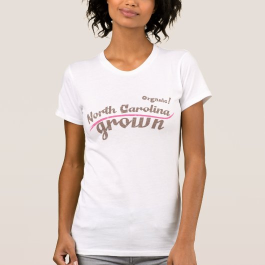 Organic! North Carolina-Grown T-shirt (Voorkant)