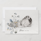 Organic Peace Holiday-kerstfotokaart Feestdagenkaart (Voorkant)