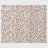 Organic Petal Terrazzo | Modern Blush Peach Cadeaupapier (Vlak)